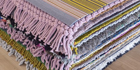 Cork rug by Hella Jongerius