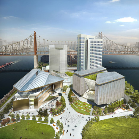 New York’s Cornell Tech campus will include buildings by Morphosis and Weiss/Manfredi