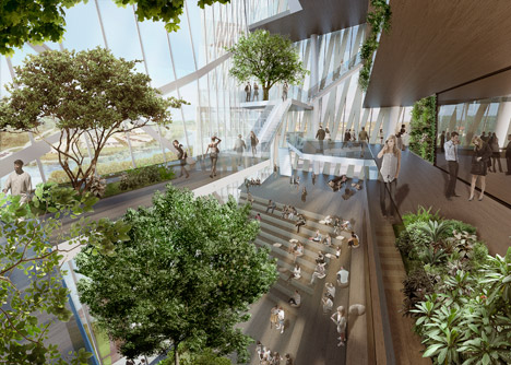 Three Towers Rome by Daniel Libeskind