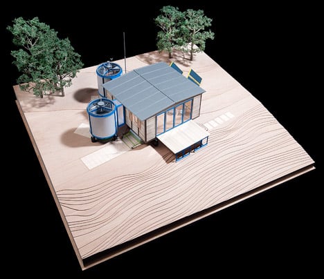 Demountable House by Jean Prouvé and Richard Rogers at Miami/Basel
