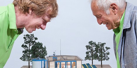 Demountable House by Jean Prouvé and Richard Rogers at Miami/Basel
