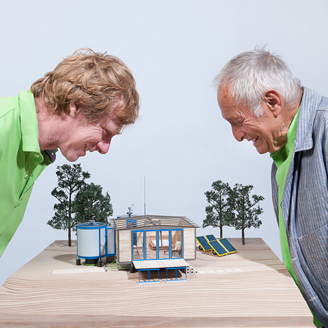 Demountable House by Jean Prouvé and Richard Rogers at Miami/Basel
