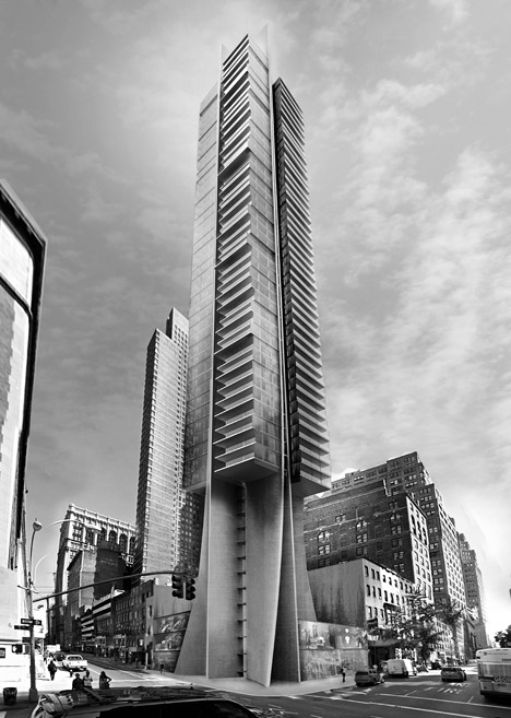 Studio Dror's conceptual tower designs for New York