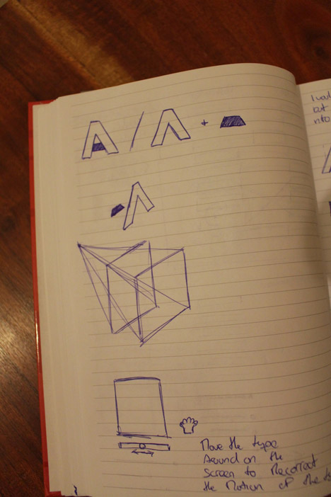 Dyslexia typography by Daniel Britton