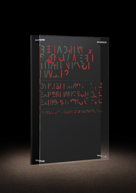 Dyslexia typography by Daniel Britton