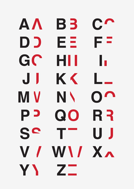 Dyslexia typography by Daniel Britton