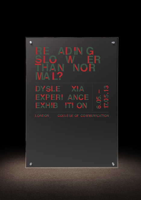 Dyslexia typography by Daniel Britton