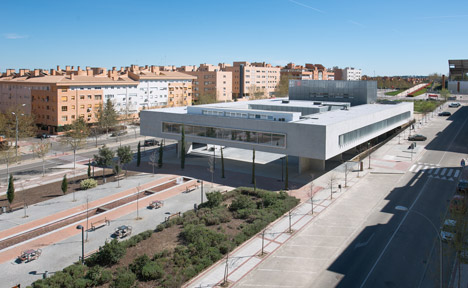 Espacio Miguel Delibes in Alcobendas by Rafael de La-Hoz