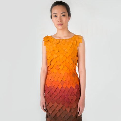 Fall dress by Birce Ozkan