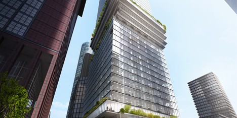 Frankfurt skyscraper by BIG