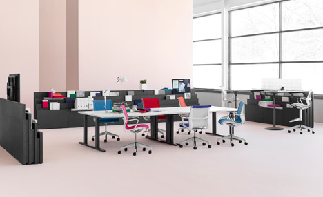 Metaform Portfolio office furniture by Herman Miller