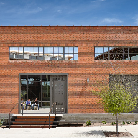 Overland Partners transforms a San Antonio warehouse into a lofty studio