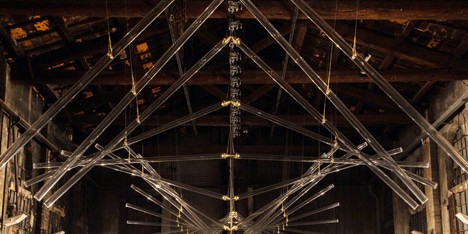 In 20 Steps to Venice installation by Studio Drift