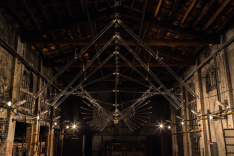 In 20 Steps to Venice installation by Studio Drift