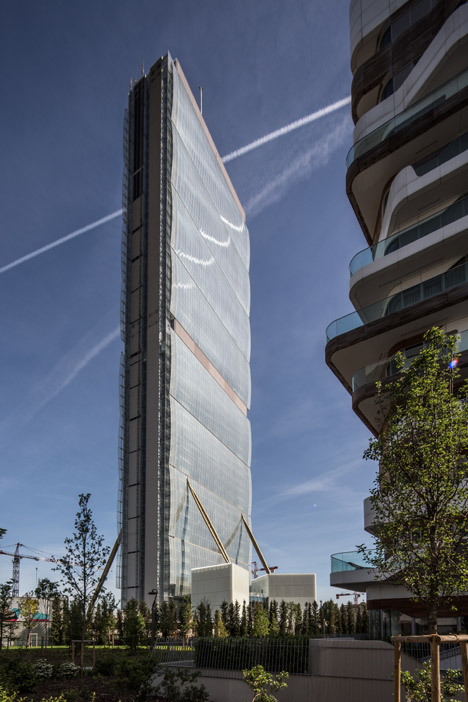 City Life Milano by Zaha Hadid and Libeskind
