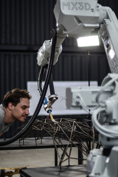 Joris Laarman 3D printed bridge