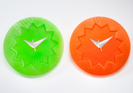 Crystal Palace wall clocks for Kartell