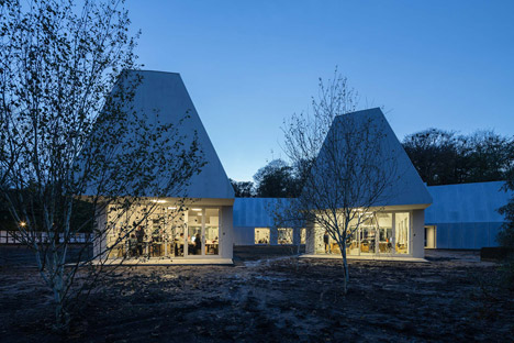 Krabbesholm, Art / Architecture / Design School by Mos Architects