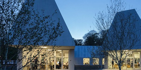 Krabbesholm, Art / Architecture / Design School by Mos Architects