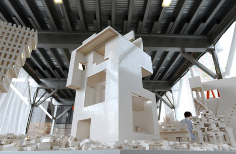 Lego Installation by Olafur Eliasson