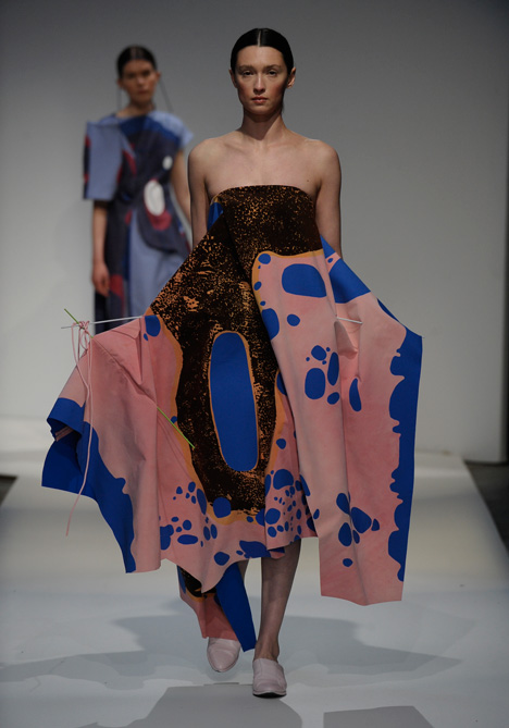 London College of Fashion BA 2015 Catherine Wang Camila Lopes