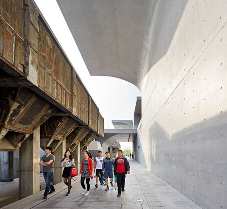 Long Museum West Bund by Deshaus photographed by Hufton + Crow