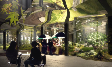 Lowline underground park in New York