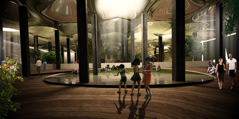 Lowline underground park in New York