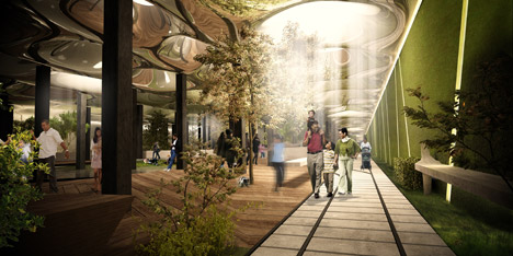 Lowline underground park in New York