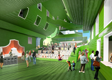 MVRDV Zaanstad Cultural Cluster competition