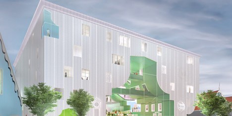 MVRDV Zaanstad Cultural Cluster competition