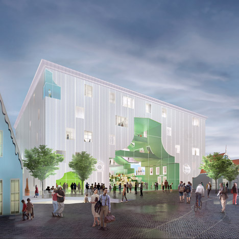 MVRDV Zaanstad Cultural Cluster competition