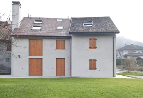 Maison à Douvaine by Frei Rezakhanlou Architects