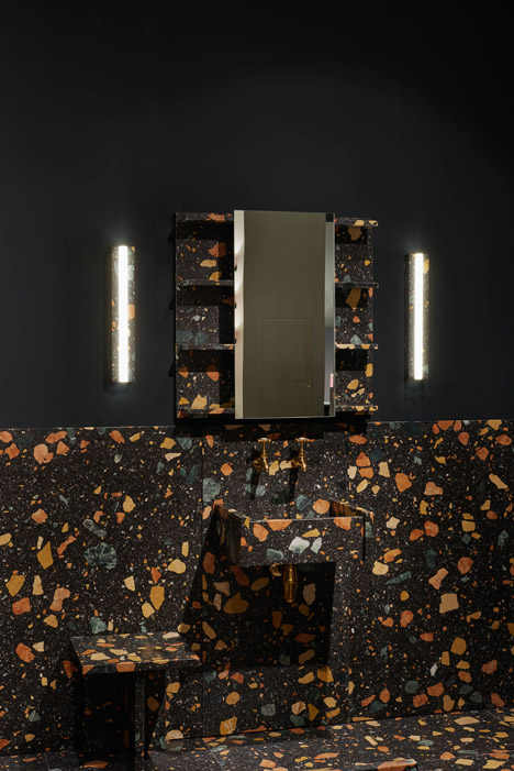Max Lamb bathroom at Design/Miami Basel 2015