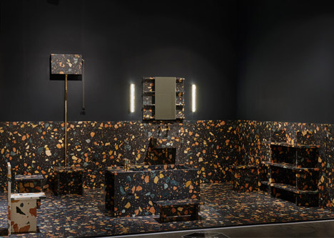 Max Lamb bathroom at Design/Miami Basel 2015