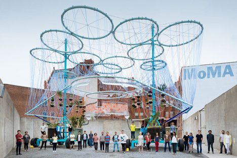 MoMA PS1 Museum Cosmo installation by Andres Jaque of Office for Political Innovation