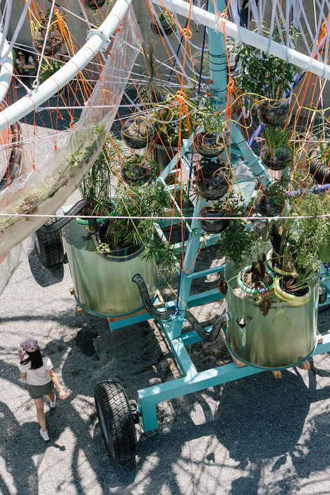 MoMA PS1 Museum Cosmo installation by Andres Jaque of Office for Political Innovation