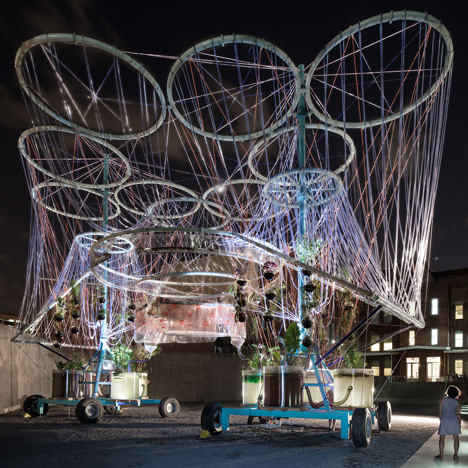 MoMA PS1 Museum Cosmo installation by Andres Jaque of Office for Political Innovation