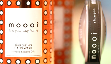 Moooi's range of bath and shower products for hotels