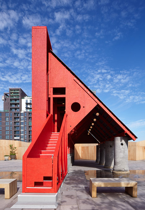 New-Horizons-LFA-Red-Yellow-Pavilion-Hall-McKnight_TAKA-Clancy-Moore-Steve-Larkin_dezeen_468_1