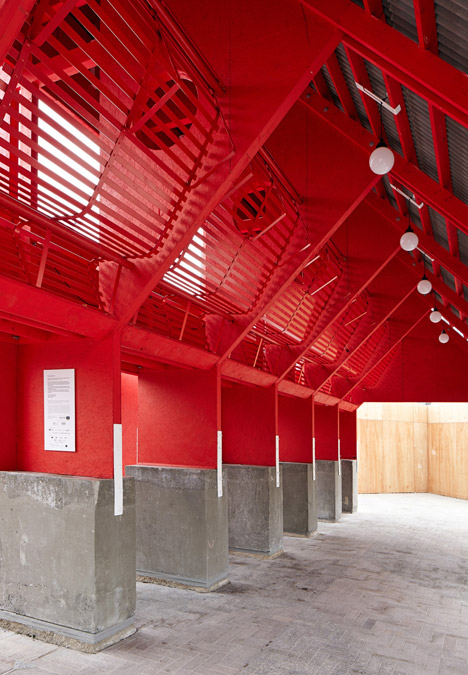 New-Horizons-LFA-Red-Yellow-Pavilion-Hall-McKnight_TAKA-Clancy-Moore-Steve-Larkin_dezeen_468_15