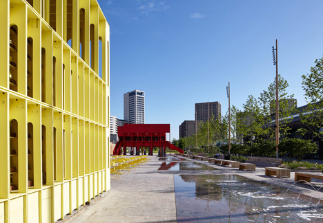 New-Horizons-LFA-Red-Yellow-Pavilion-Hall-McKnight_TAKA-Clancy-Moore-Steve-Larkin_dezeen_468_9