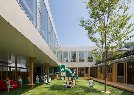 Nursery by Tadashi Suga Architects