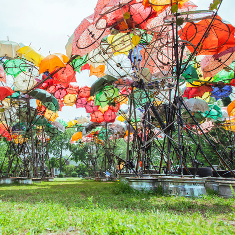 Governors Island pavilions will be recycled to create shade for people and homes for oysters