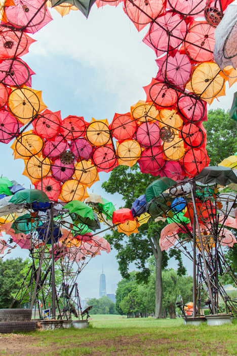 Organic Growth Pavilion by Izaskun Chinchilla Architects. Photograph by Sergio Reyes