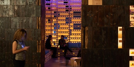 Outpost Basel lounge by Olson Kundig at Design Miami/Basel 2015