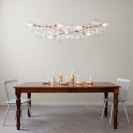 Bubble Chandelier by Pelle