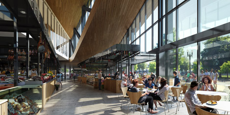 Portland’s new James Beard Public Market by Snøhetta