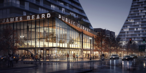 Portland’s new James Beard Public Market by Snøhetta