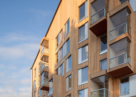 Puukuokka Housing Block by OOPEAA